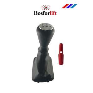 Ensemble pommeau de vitesse et soufflet pour Peugeot 206, boîte de vitesses manuelle 5 vitesses, TR - Product Image 2