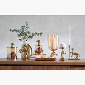 Aluminum Metal Iron Candle Holder and Stand New Arrival Tabletop Indoor <b>Candlestick</b> Home Ramadan and Festive Decoration - Product Image 6