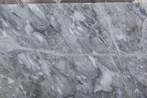 Elegante pulido gris gasa mármol losa azulejos suave veteado patrón Premium calidad lujo Villa baño cocina al aire libre - Product Image 2