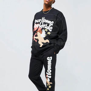 Sudaderas con capucha con estampado de hojaldre informales de alta calidad Precio razonable Sudaderas con capucha con estampado de hojaldre básicas más vendidas - Product Image 5