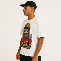 Camiseta Unisex Extra Grande de Primera Calidad, 100% Algodón Tejido, 300 GSM |   Camiseta de Manga Corta Transpirable, Ecológica, Resistente a las Bolitas y de Peso Pesado