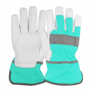 Guantes de seguridad de cuero de grano de vaca de mejor rendimiento Guantes de aparejo resistentes a chispas de calor suaves y cómodos para soldadura de trabajo - Product Image 3