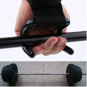 Ganchos de levantamiento de pesas resistentes de neopreno de alta calidad al por mayor 2025, respetuosos con el medio ambiente, antideslizantes, hechos a medida - Product Image 4