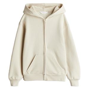 Sweat à capuche pour homme de haute qualité, uni, surdimensionné, à fermeture éclair, tricoté, imperméable, respirant, avec poches, tailles disponibles 2026 - Product Image 3