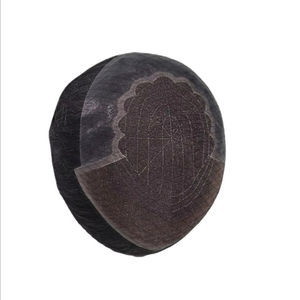 Peluca de Cabello Humano Q6 Yaki para Hombre, Tupé de Cabello Virgen Remy con Trama Única, Rizo Naturalizador Bangladash, Extensión de Cabello con Gorro Remi - Product Image 6