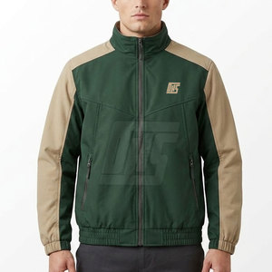 Custom <b>Men</b> Full Zip Sports <b>Jacket</b> Lightweight Running Training <b>Track</b> <b>Jacket</b> Stand Collar Outdoor Athletic Activewear - Product Image 3