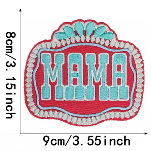 กระเป๋าเสื้อปักลายดอกไม้แบบรีดติดรูปหัวใจสำหรับเครื่องแต่งกายแฟชั่นคุณภาพสูงกำหนดขนาดเองได้ - Product Image 5