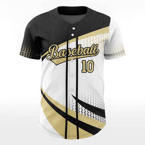 Top tendance sur mesure Baseball & Softball Jersey Léger Respirant Durable Matériau Facile À Porter-Vêtements Confortables - Product Image 1