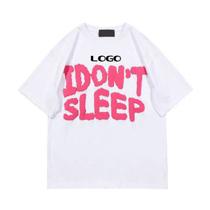 เสื้อยืดผู้ชายทำจากโฟม3D สำหรับพิมพ์พัฟผ้าคอตตอนผสมโพลีเอสเตอร์100% ออกแบบได้ตามต้องการ - Product Image 2