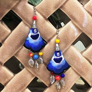 ต่างหูลูกปัดสำหรับผู้หญิงต่างหูลูกปัดปักด้วยมือเครื่องประดับสำหรับงานปาร์ตี้ในราคาที่ดีที่สุด - Product Image 4