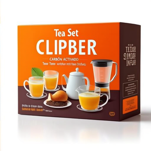 <b>Tea</b> <b>Set</b> "CLIPPER" with 2 <b>Tea</b> Glasses Filter Pot Teapot with Infuser - Product Image 2
