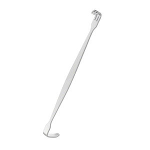 Retractor profesional para heridas de bebé SENN MILLER 6 .18 "3 puntas Blunt doble extremo piel gancho Retractor Quirúrgico - Product Image 2