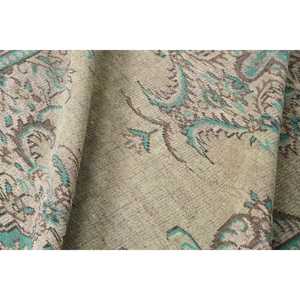 Alfombra Vintage de 5x8.8 pies, Alfombra Azul de Estilo Suroeste, Alfombra de Lana - Product Image 5