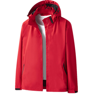 Chaqueta Cortavientos Casual de Lona con Capucha para Hombre, Personalizada, de Invierno, Transpirable, de Secado Rápido, con Logotipo Frontal, para Exteriores, OEM, de Alta Calidad - Product Image 3