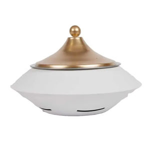 Casserole en or et argent de qualité supérieure Réchauffeur d'aliments de haute qualité pour les fêtes d'hôtel de mariage et le service de buffet - Product Image 3