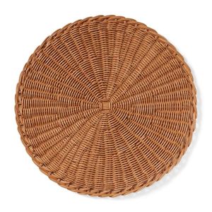 Factory Specialized in Manufacturing Luxury Wholesale Price Dining Rattan ChargerWoven Rattan Chargers for Weddings Parties - Product Image 4