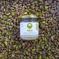 Les Pistaches Toquees, pâte à tartiner artisanale française de haute qualité, en pot de verre, naturelle, sans huile de palme, sans additifs