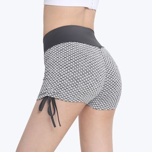 Women's High Waist Yoga Shorts Fashion Elastic Fitness Sports Shorts Plus Size Running <b>Leggings</b> Workout Seamless Yoga Pants - Product Image 3