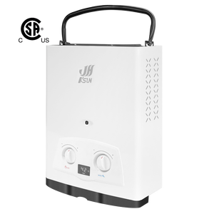 Chauffe-eau portable 5L à évacuation naturelle pour extérieur, camping-car, voiture, avec échangeur de chaleur en cuivre, chauffe-eau à gaz domestique - Product Image 1