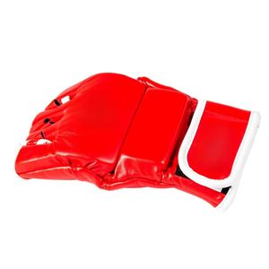 ถุงมือ MMA สำหรับฝึกฝนถุงมือศิลปะการต่อสู้แบบเจาะหนังมีน้ำหนักเบาครึ่งนิ้ว - Product Image 6