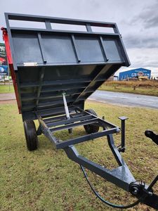 Remolque Volquete Hidráulico de 5 Toneladas con Eje, para Transporte Agrícola, Nuevo y Usado, con Núcleo de Engranajes, Remolque de Plataforma de 5 Toneladas, Entrega Gratuita - Product Image 5