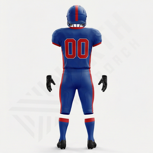 Nuevo Conjunto de Uniforme de Fútbol Americano de Primera Calidad para Adultos, Talla Grande, Manga Larga, Temporada de Otoño, Ropa Deportiva de Equipo, 100% - Product Image 2