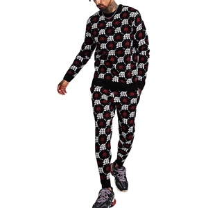 Chándal de algodón de alta calidad para hombre, Conjunto de sudadera con capucha y Jogger, sudaderas con capucha de gran tamaño, conjunto de 2 piezas lavado con ácido para hombre - Product Image 5