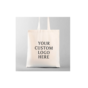 Eco Friendly Cotton Tote Bag Customizable <b>Canvas</b> Shopping Carry Bag Reusable Grocery Tote with Strong Handles Wholesale Supply - Product Image 3