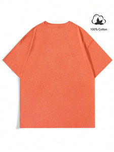 Tendance Hommes Chemises Imprimées T-shirt Imprimé Vintage Lavé À L'Acide/Lavé Fabriqué Avec Doux 100% Coton Fabriqué au Pakistan - Product Image 6