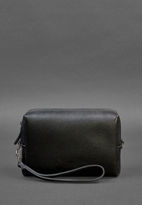 Factory Custom Genuine Leather Vintage for Toiletry <b>Bag</b> Waterproof Men's Women's <b>Makeup</b> <b>Bag</b> Travel Cosmetic Organizer Zipper - Product Image 4