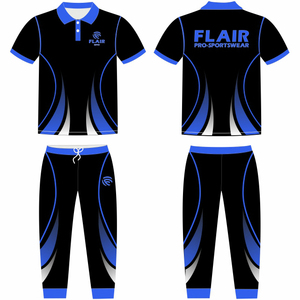 Kit d'uniforme de cricket court imprimé personnalisé de haute qualité pour hommes en polyester/coton, respirant et anti-humidité - Product Image 4