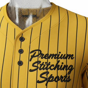 ชุดเบสบอลขายส่ง สั่งซื้อจำนวนมาก สีตามสั่ง ราคาประหยัด สำหรับลีก/สโมสร - Product Image 4