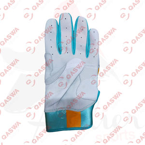 Gants de frappeur de baseball durables confortables personnalisés multicolores à manchette courte de conception unique professionnelle pour adultes et jeunes - Product Image 4