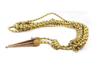 Precio más bajo Venta Aguillette Con uniformes ceremoniales accesorios Custom Gold Black Color Aiguillette - Product Image 2