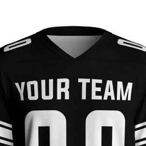 Camiseta de fútbol americano de sublimación con logotipo personalizado de alta calidad para la venta caliente Camiseta de fútbol americano de talla grande a la venta - Product Image 3