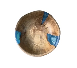 Bol à pâte en bois en résine multi-usages Dernière collection Bol en bois en résine colorée Bol à vaisselle et assiettes en bois en résine de cuisine - Product Image 1