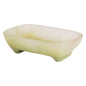 Soap Dish Resin Soap Saver <b>Sponge</b> Dish Tray Mini Storage Tray for <b>Bathroom</b> Bedroom for Hotels - Product Image 1