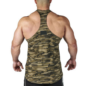 Haute qualité Muscle débardeurs hommes Super doux Stretch Gym entraînement Fitness Singulet maillot de corps prix de gros avec Service OEM - Product Image 2