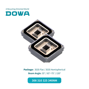 <span class=keywords><strong>Dowa</strong></span> ไฟ LED 3.8-6.2V 120deg 325nm UV ที่ปิดสนิทด้วย3535 SMD สำหรับการวิเคราะห์ทางชีวภาพและสเปกโตรสโกปี - Product Image 5