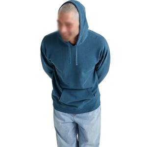 Sudadera con Capucha de Primera Calidad para Hombre, Corte Regular, con Cierre, Transpirable, Cálida para Invierno, con Logotipo Personalizado Bordado, Ecológica, de Secado Rápido, de Algodón - Product Image 3