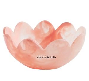 ชามเรซินรูปร่างไม่สม่ำเสมอสำหรับอาหารหรือสลัดเครื่องครัวที่ใช้ในบ้านจานเสิร์ฟพาสต้าข้าวซุปชามถั่ว - Product Image 3