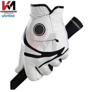 Gants de golf professionnels personnalisés en cuir de cabretta véritable, microfibre, accessoires de golf de niveau professionnel - Product Image 3