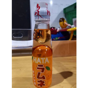 Boissons en gros pour l'exportation, prix bas, boisson gazeuse japonaise, Hata Kosen Ramune, saveur d'orange, soda, 30x200ml, en vrac - Product Image 6