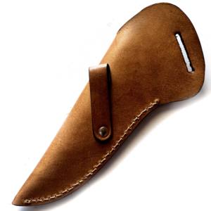 Funda de cuero de artesanía fina hecha en fábrica de alta calidad para cuchillos de hoja de 4 pulgadas - Product Image 3