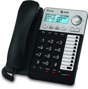 Teléfono con cable de 2 líneas de grado industrial AT&T ML17929 con altavoz, identificador de llamadas, llamada en espera, personalizable OEM/ODM, 2 años de garantía - Product Image 1