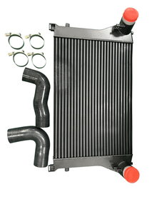 Nouveau radiateur <span class=keywords><strong>intercooler</strong></span> haute performance JSY pour BMW <span class=keywords><strong>E36</strong></span> N54 135i 335i E92, entièrement en aluminium, eau-air, argent/noir, garantie 12 mois - Product Image 2