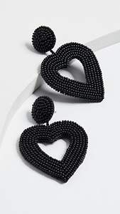 Boucles d'oreilles pompon brodées à la main, couture et travaux d'aiguille - Product Image 3