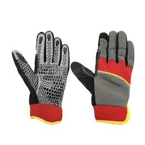 Guantes de Mecánico de Piel de Oveja Cálidos y Cómodos, Anti-Impacto y Antideslizantes para Jardinería y Ensamblaje Industrial, Hechos de Cuero de Calidad - Product Image 6