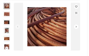 Chatarra de alambre de cobre de alta pureza en Hebei/lingote de cobre/proveedor de chatarra de cobre 7000 toneladas - Product Image 3