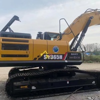 Harga Murah 36Ton tangan kedua asli Sany365 penggali harta 365 Slot SY365H 365H SY365 digunakan pompa hidrolik penggali perayap